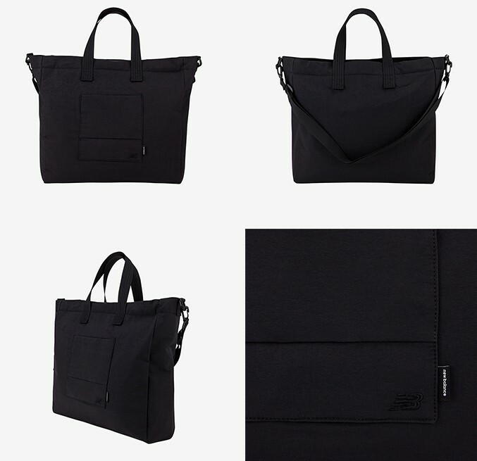 NEW BALANCE 肩背包 手提包 公事包 黑 NBGCCAA701_19