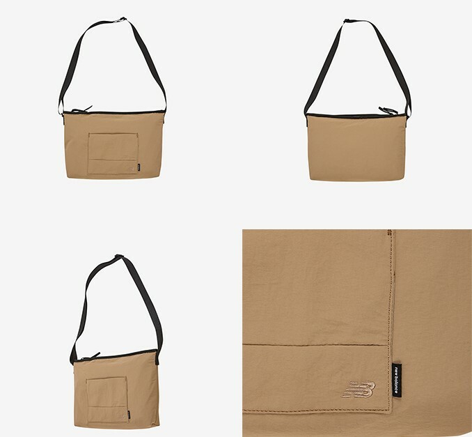 NEW BALANCE 基本款 側背包 斜背包 卡其色 NBGCCAA503_35