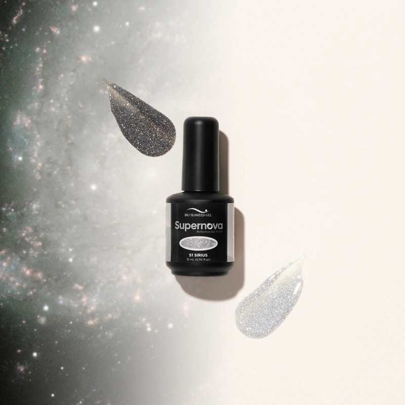 Bio Seaweed Gel 反射閃鑽系列 S1 Sirius 天然無毒Gel甲油