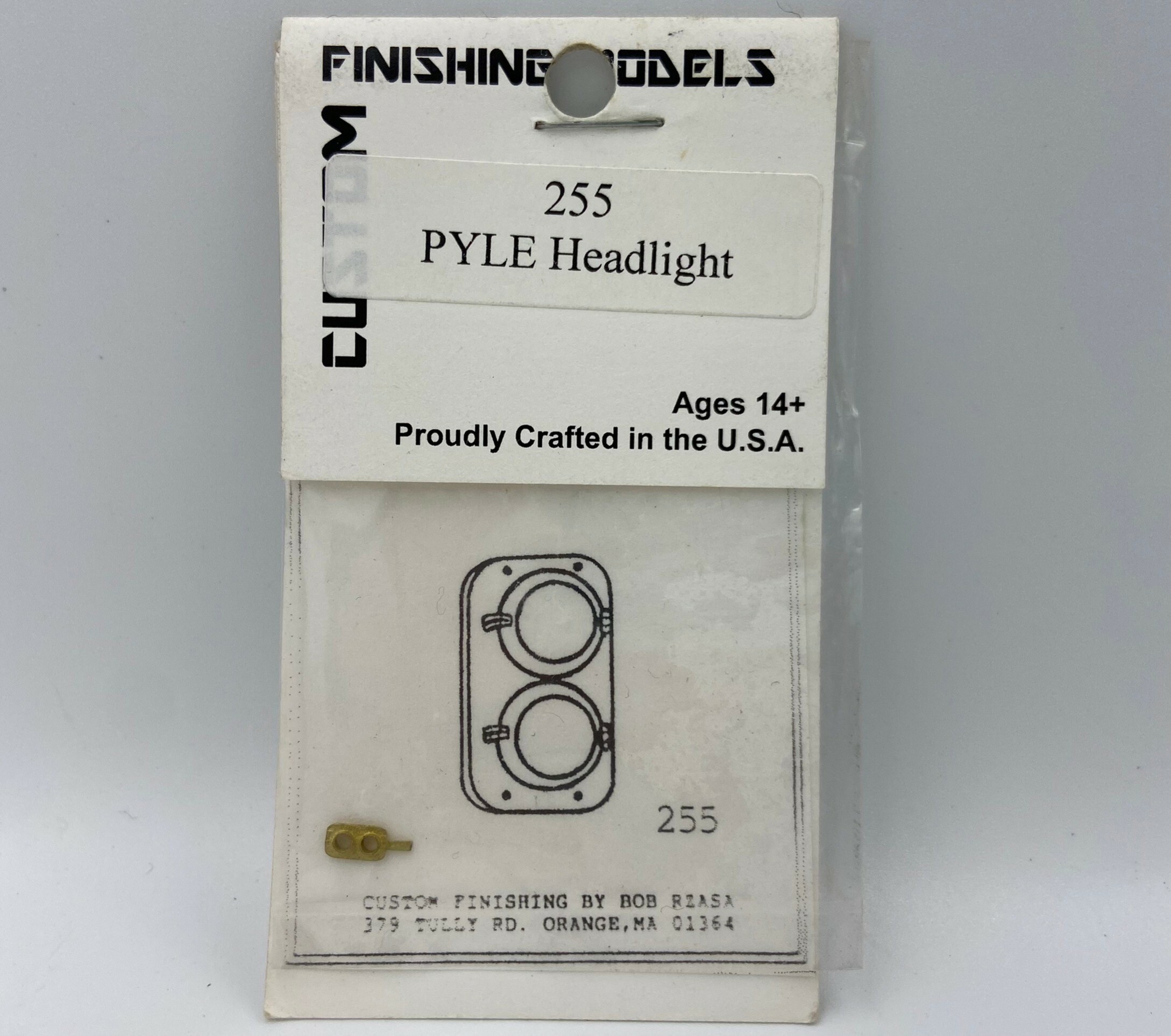 Finishin Models 255  頭燈金屬片