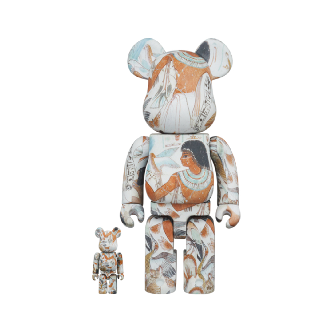 BEARBRICK The British Museum "Tomb-Painting of Nebamun" 100％ & 400％