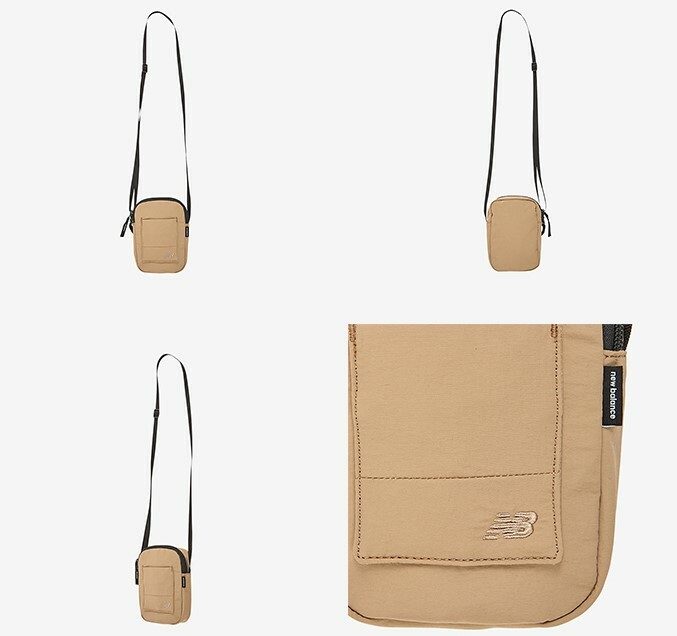 NEW BALANCE 基本款 迷你包 側背包 斜背包 卡其色 NBGCCAA502_35