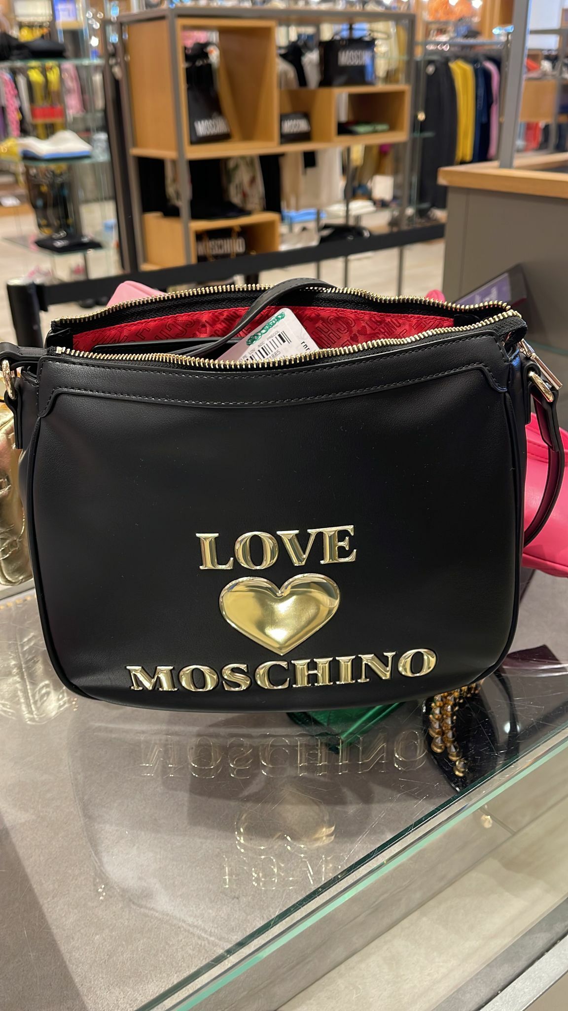 Moschino sling discount bag singapore