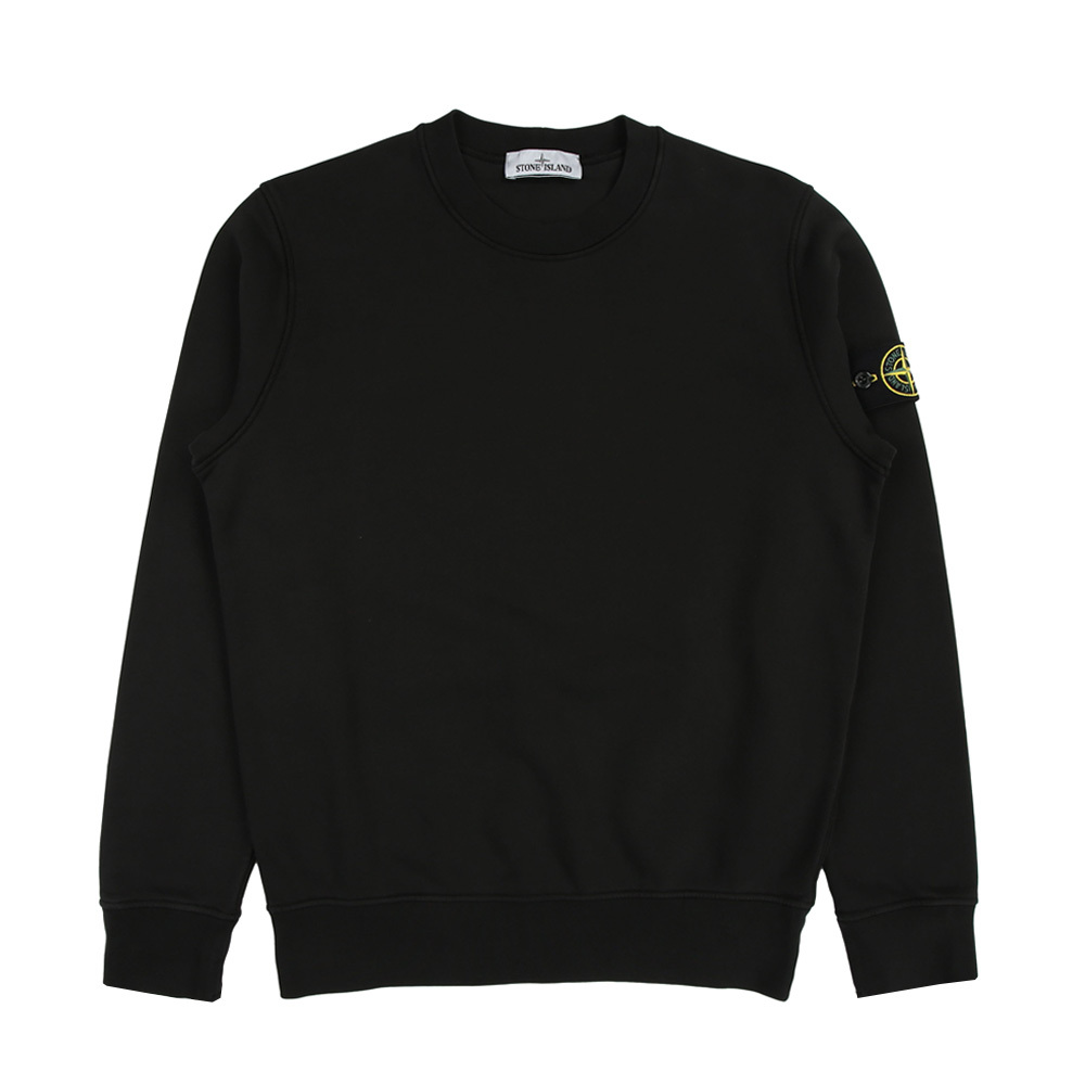 Stone Island 100％純棉 衛衣 長袖 黑色