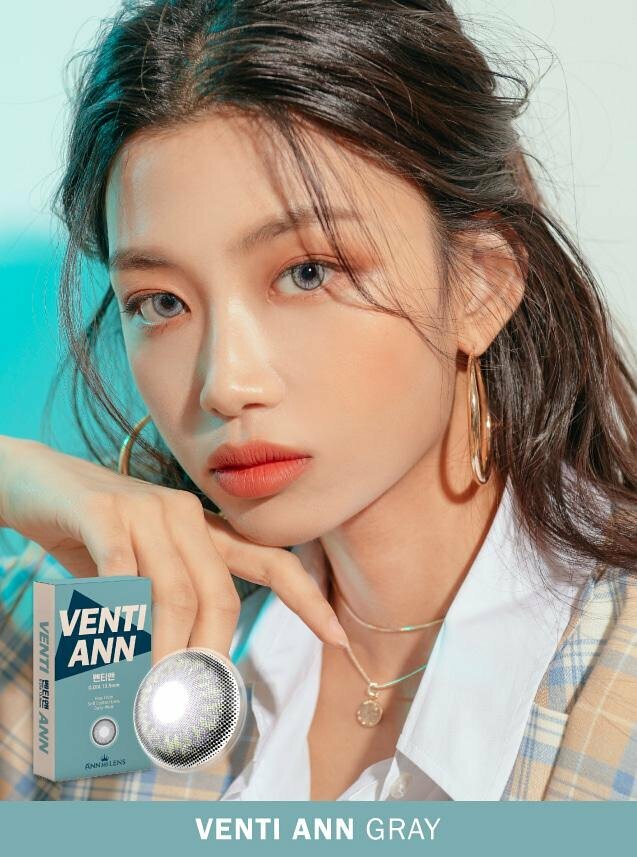 Ann365 Venti Ann Venti Gray 意式濃灰 每月拋棄彩妝隱形眼鏡｜每盒2片