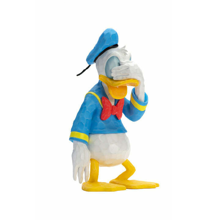 MGL TOYS X POP SUNDAY X DISNEY 寶麗石 木雕風唐老鴨