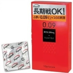 日本相模 0.09 凸點持久 安全套／避孕套 (3片裝)