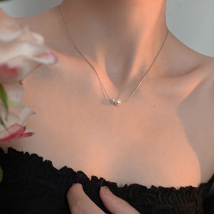 925silver-My Pearl Necklace