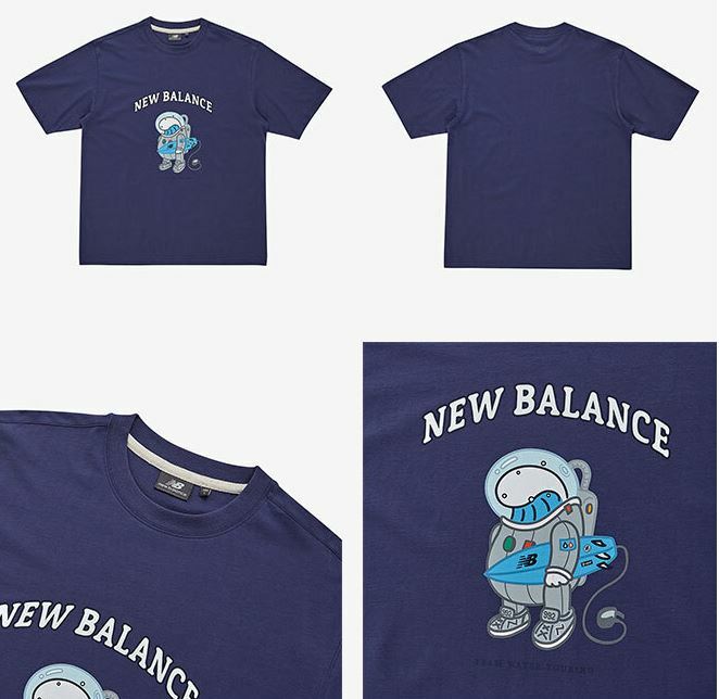 NEW BALANCE X GRAPIN Water Touring 限量 短袖 深藍 NBNEC2L213_59