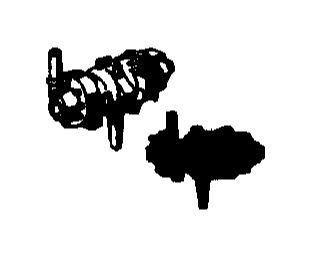 Cal scale 190-234 雙渦輪發電機 銅改裝套件