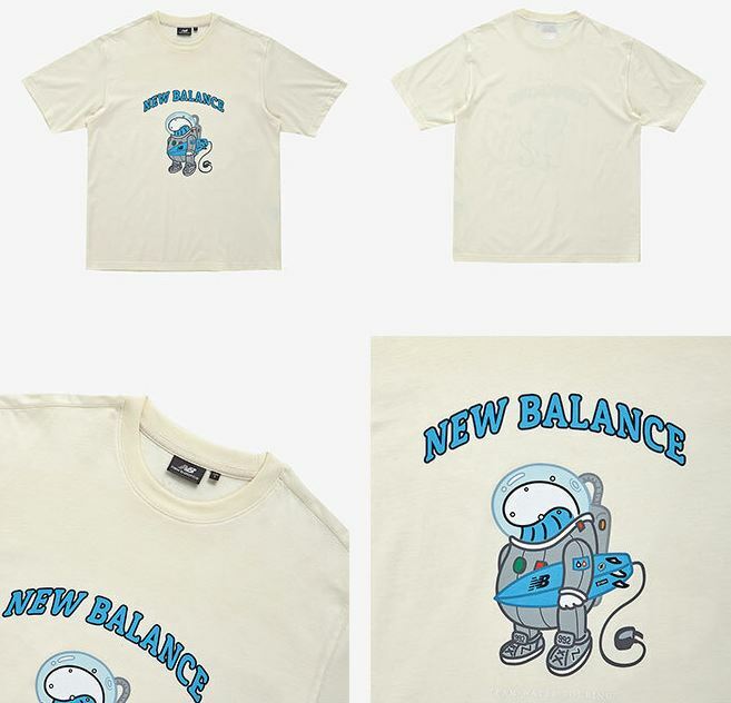 NEW BALANCE X GRAPIN Water Touring 限量 短袖 奶油 NBNEC2L213_64