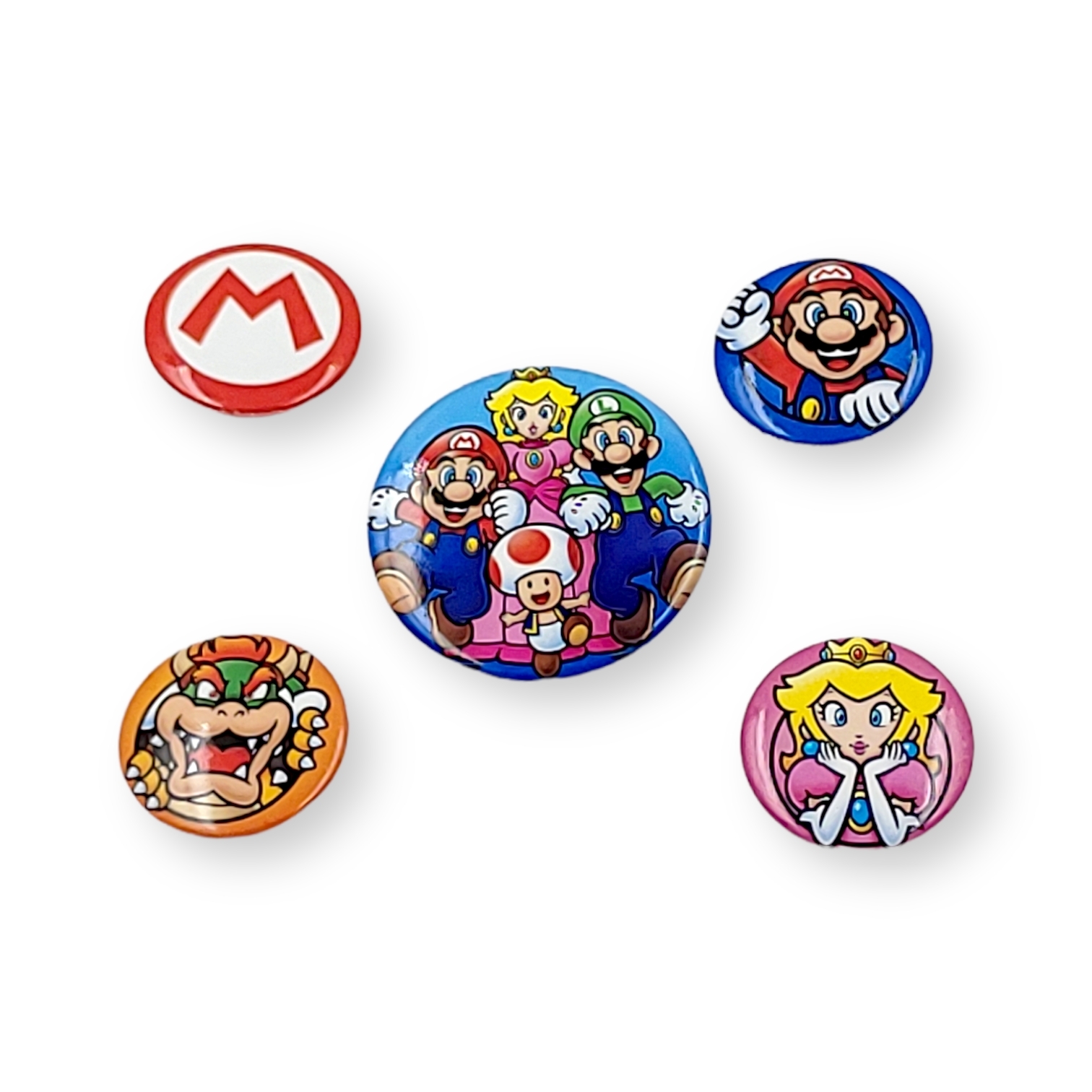 <任天堂>瑪利奧襟章套裝