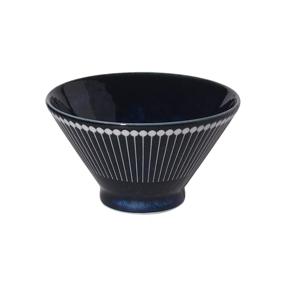 Albee Rice Bowl Dark blue｜Minoware