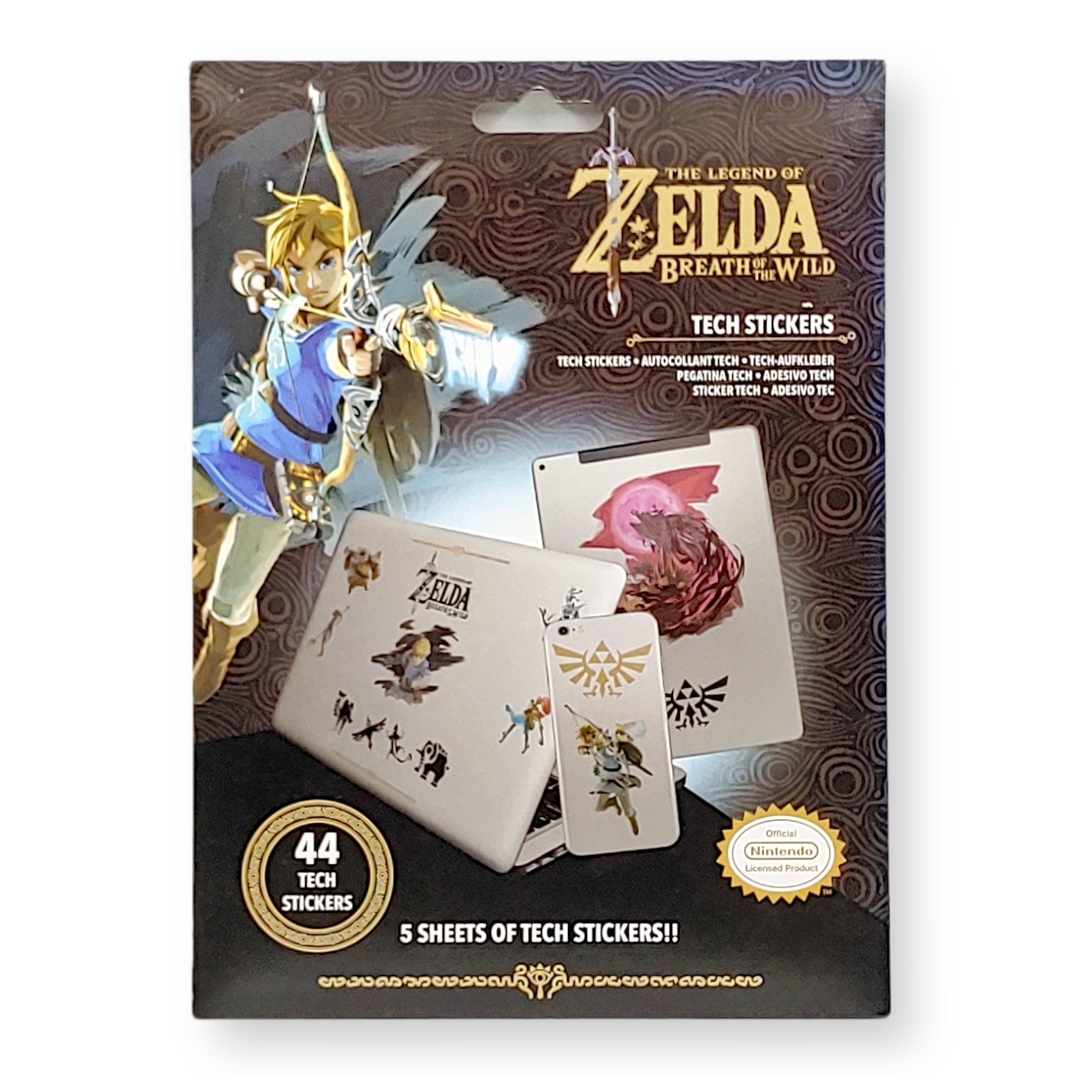 <薩爾達傳說ZELDA>透明貼紙套裝