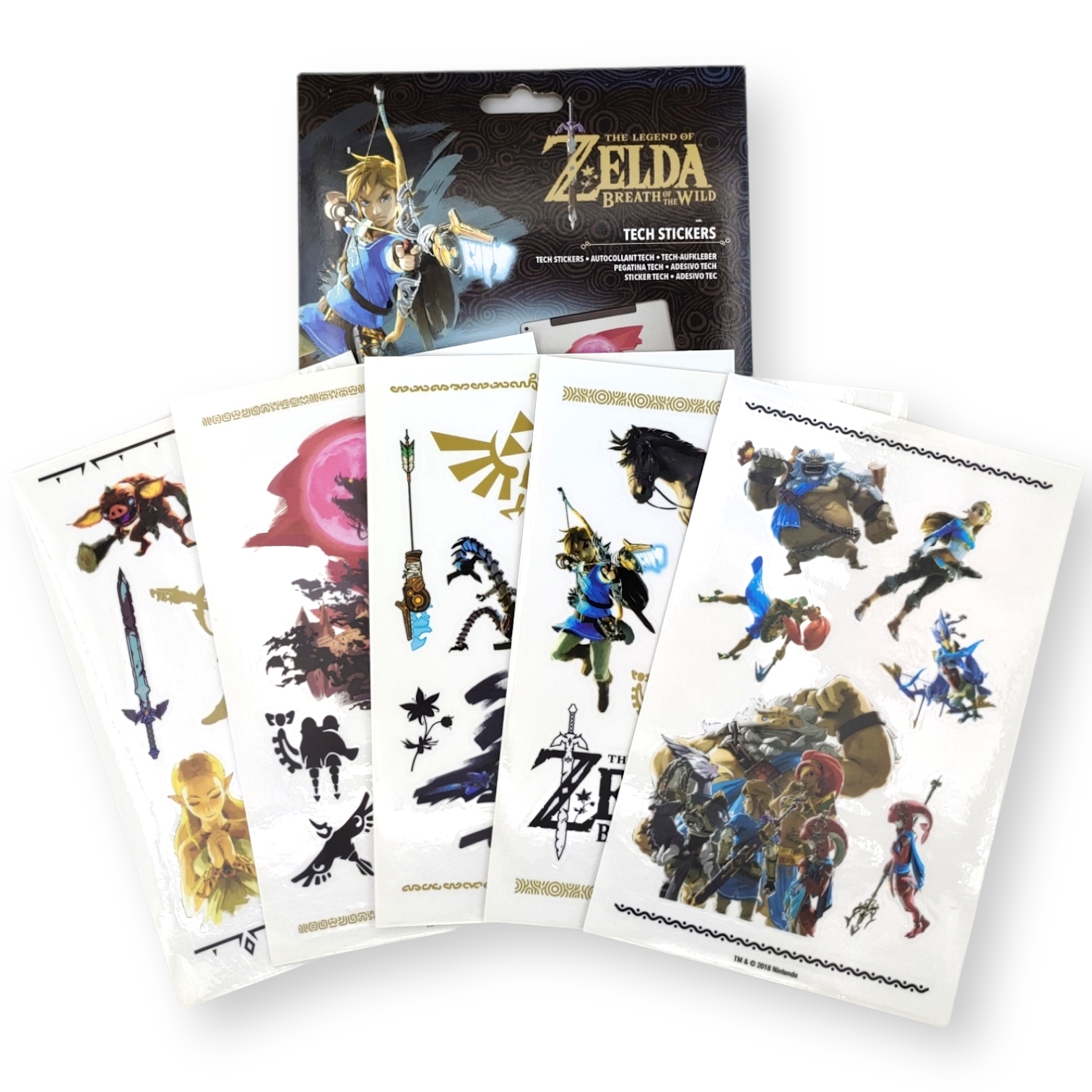 <薩爾達傳說ZELDA>透明貼紙套裝