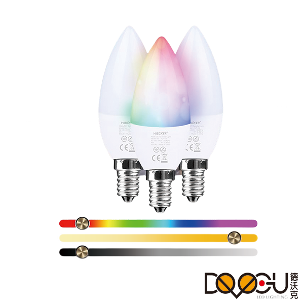 智能繽紛燈泡 4W E14 DV108