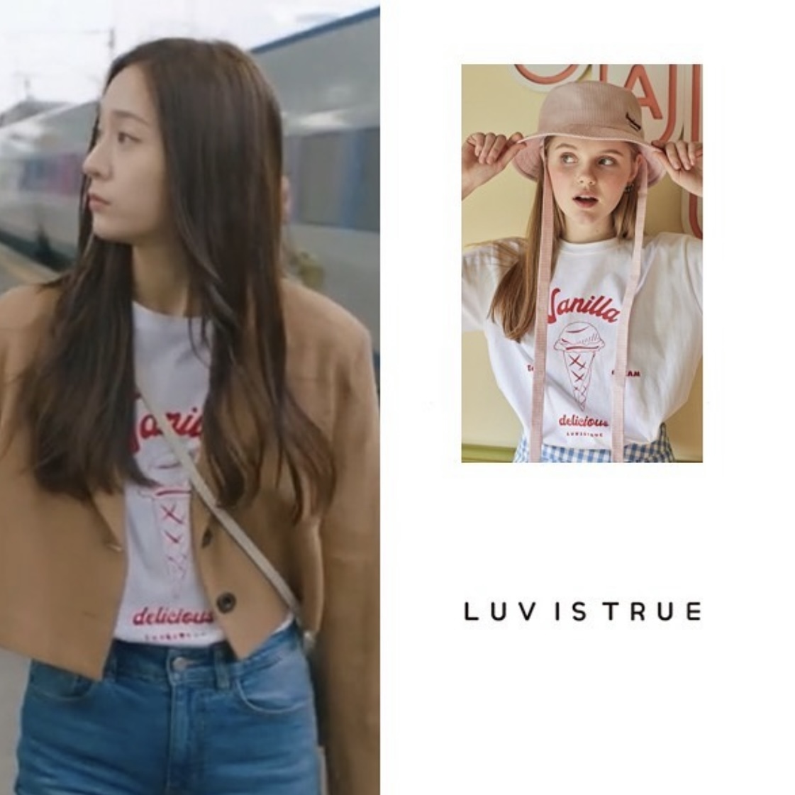 LUVISTRUE DE VANILLA TEE