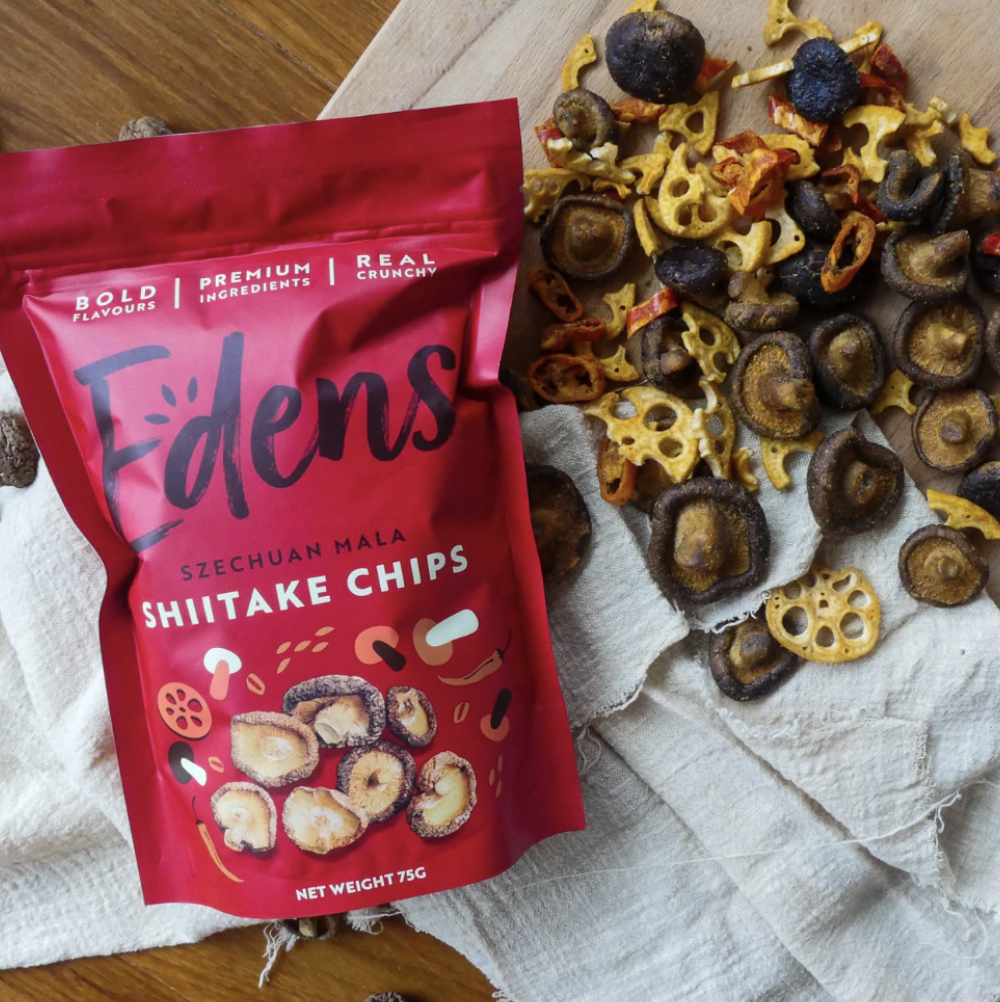 Edens 麻辣香菇脆片