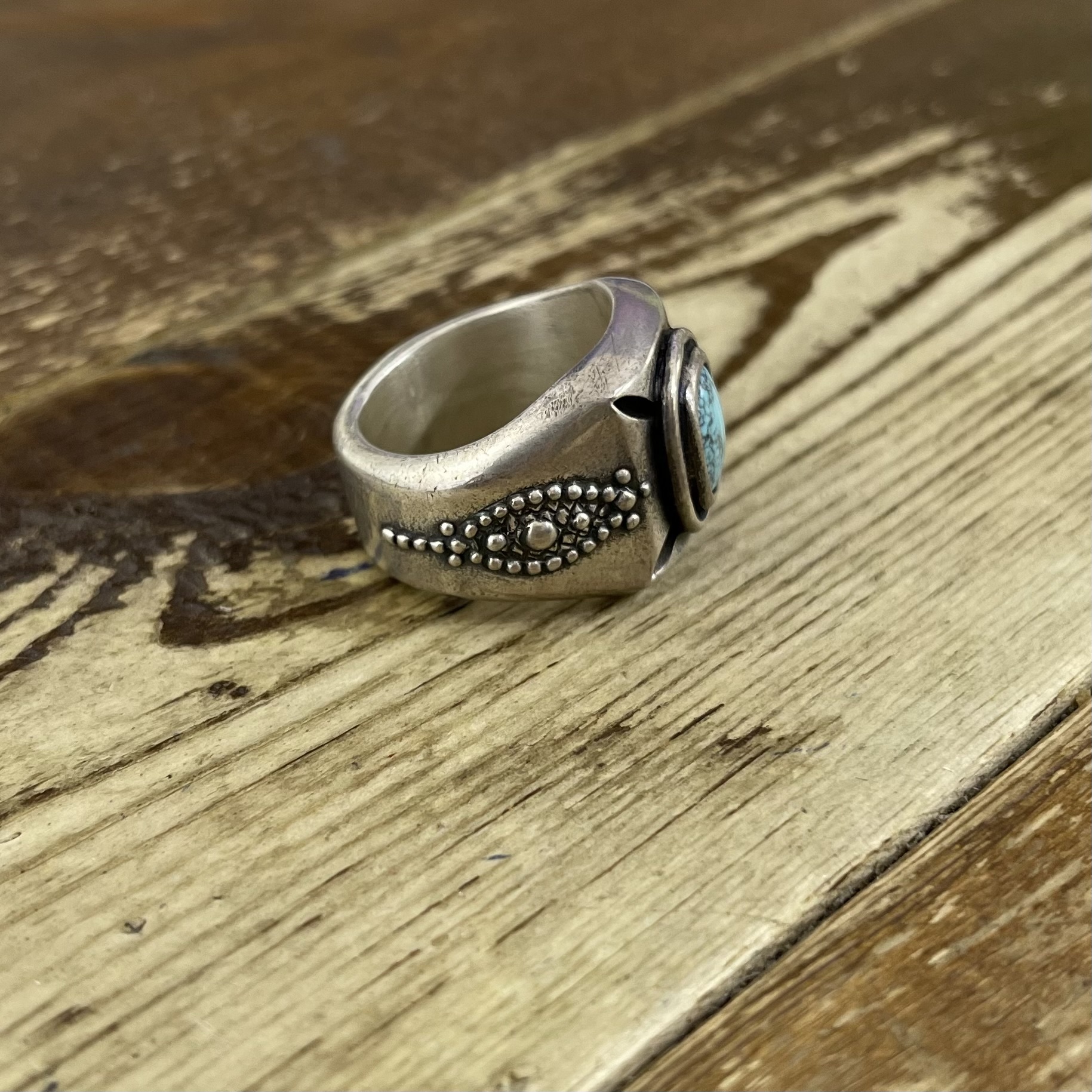 FateCo 方形松石戒（特別訂製款）