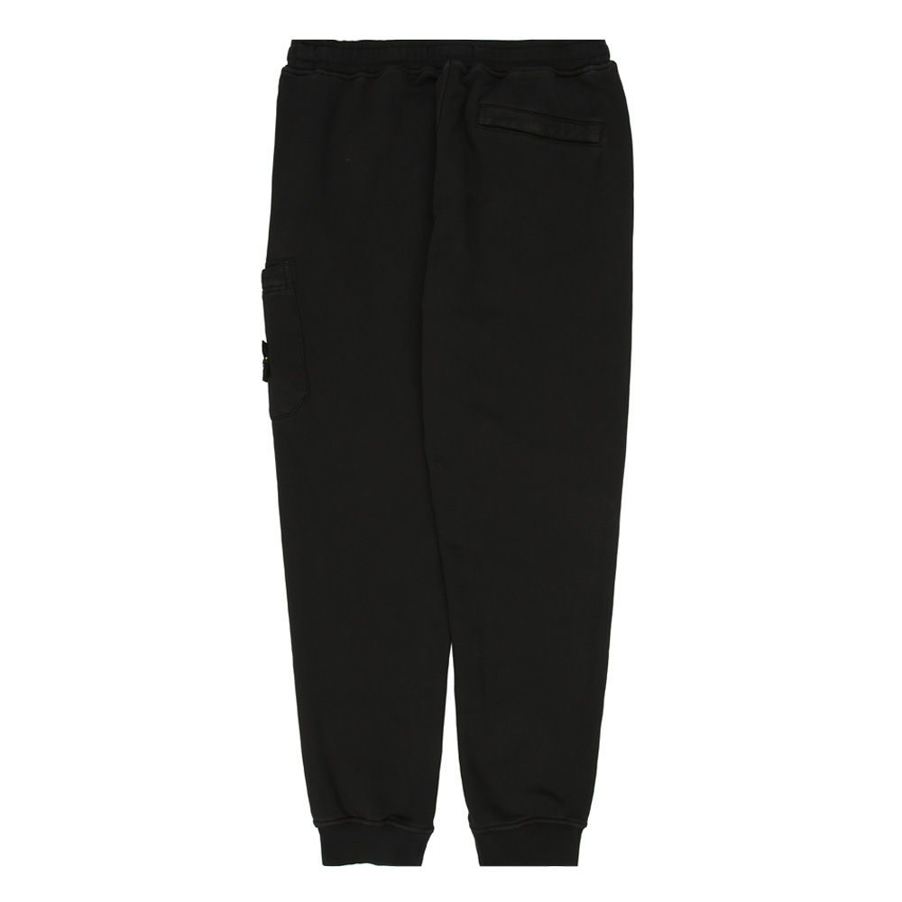 Stone Island 側手口袋 抓絨褲 長褲 黑色