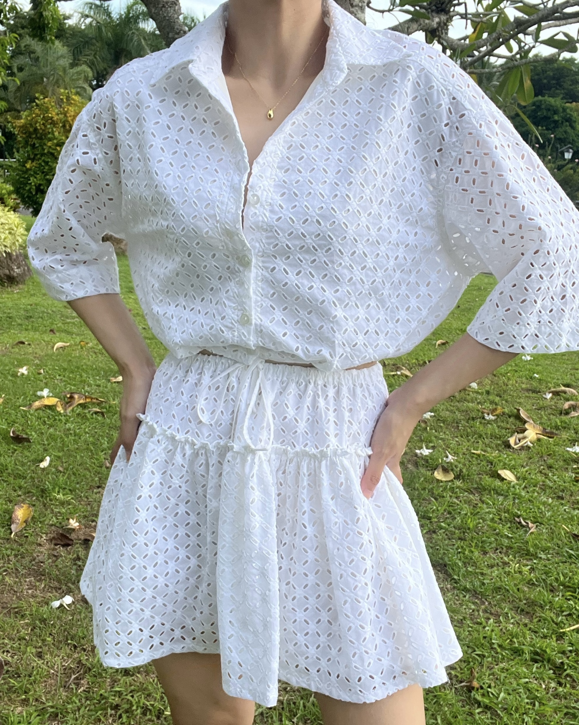 Molly Broderie Skirt