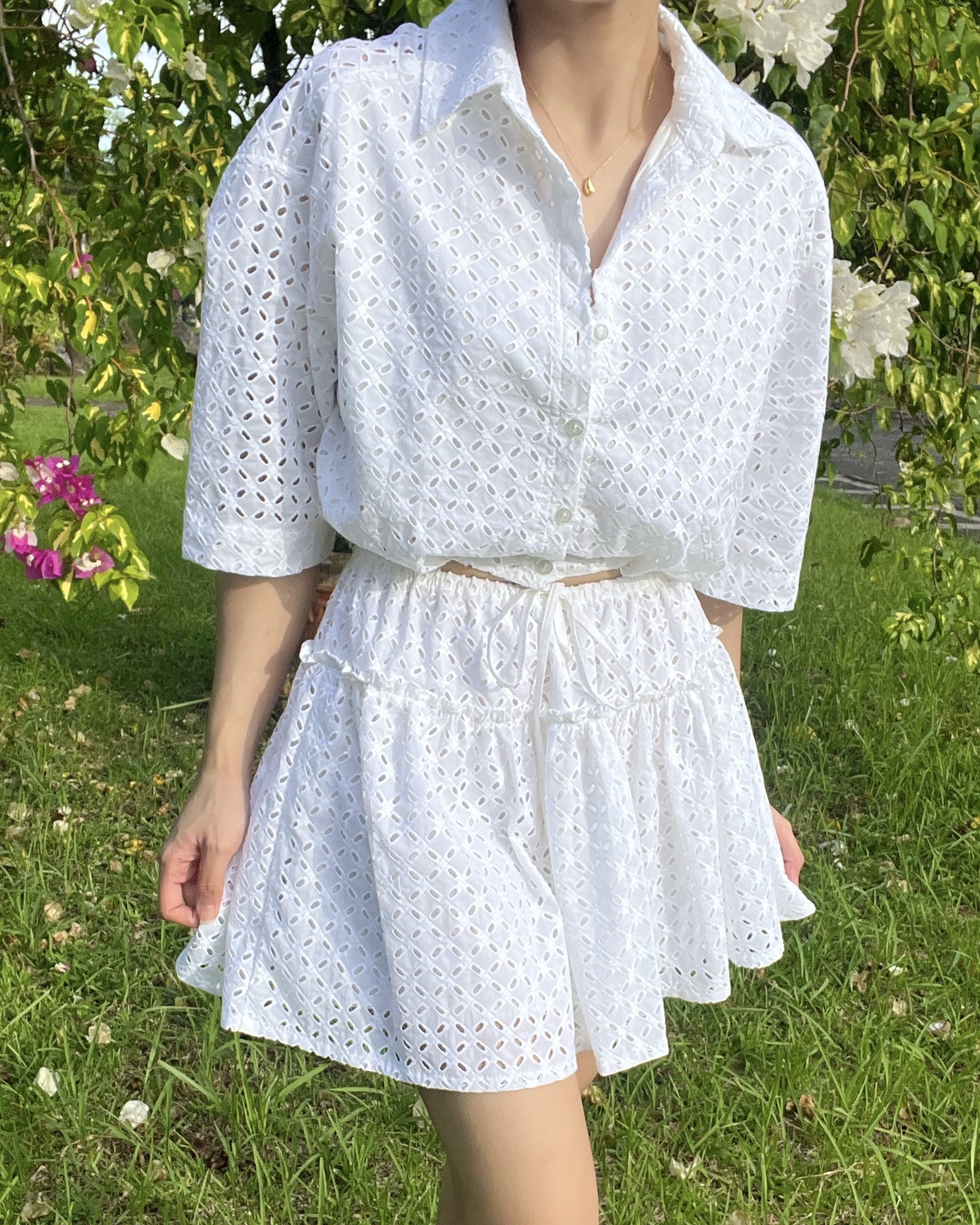 Molly Broderie Skirt