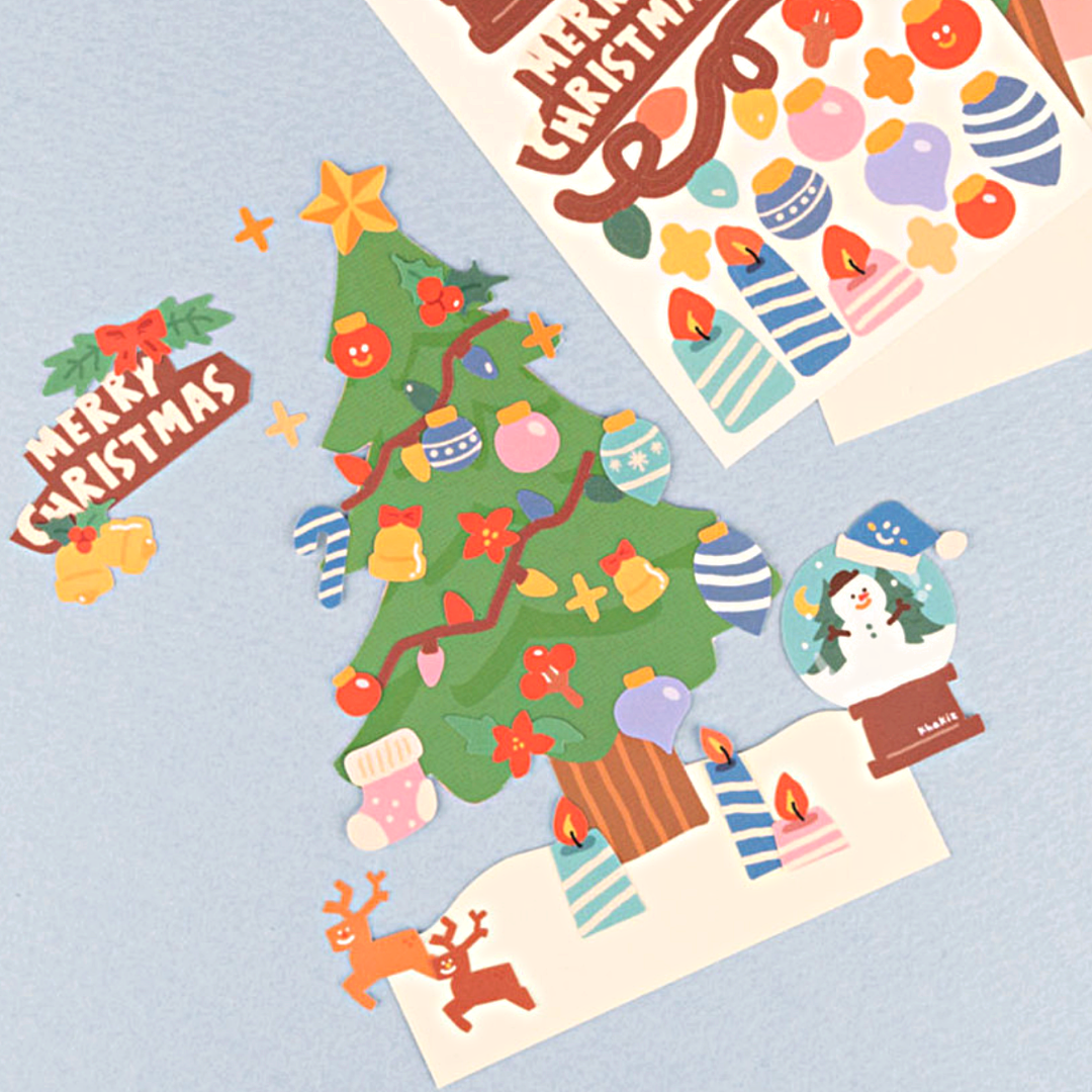 Khakiz Sticker－Christmas Decoration (Korean Stationery Brand)