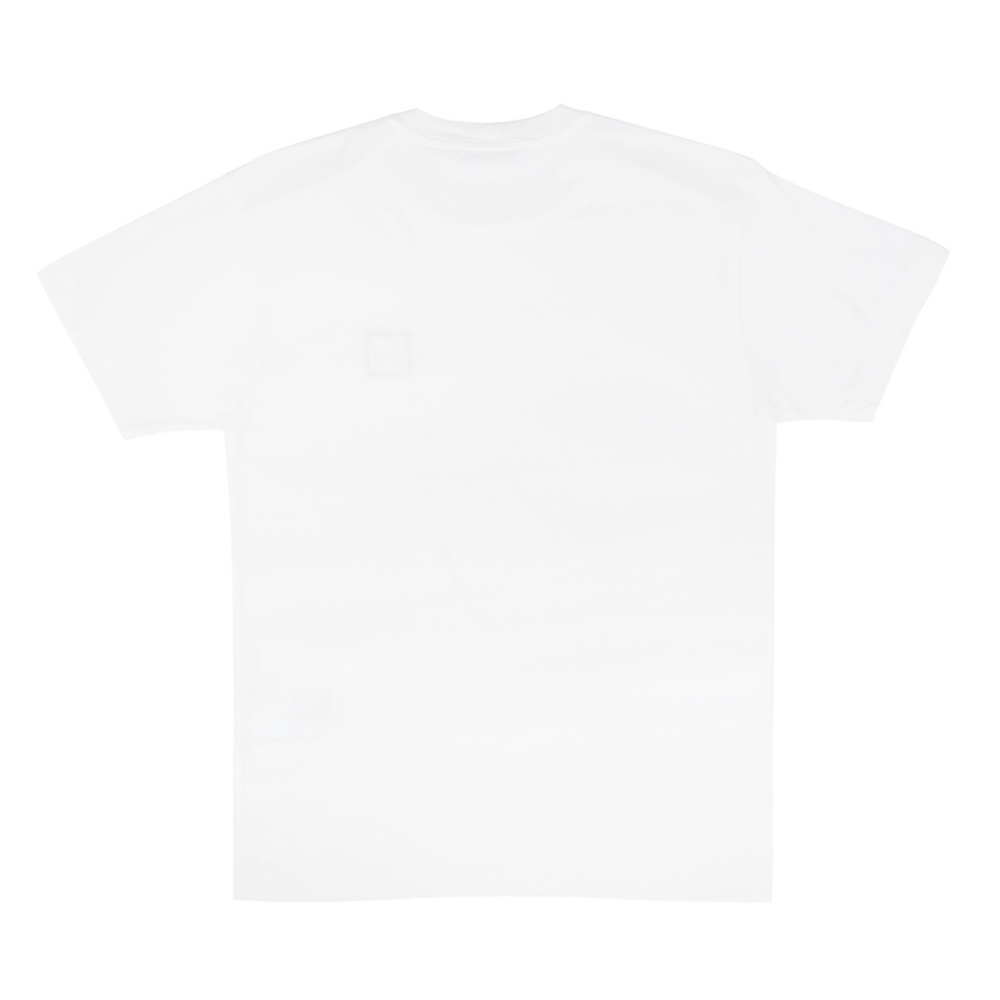 Stone Island  刺繡 羅盤LOGO  T恤 短袖 白色