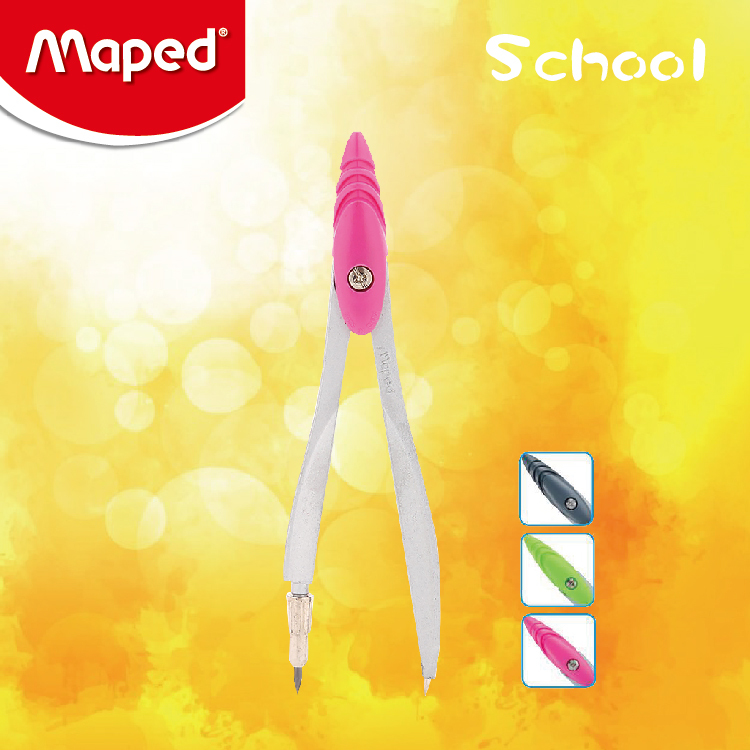 Maped STUDY 5件裝應用圓規 (粉紅色)