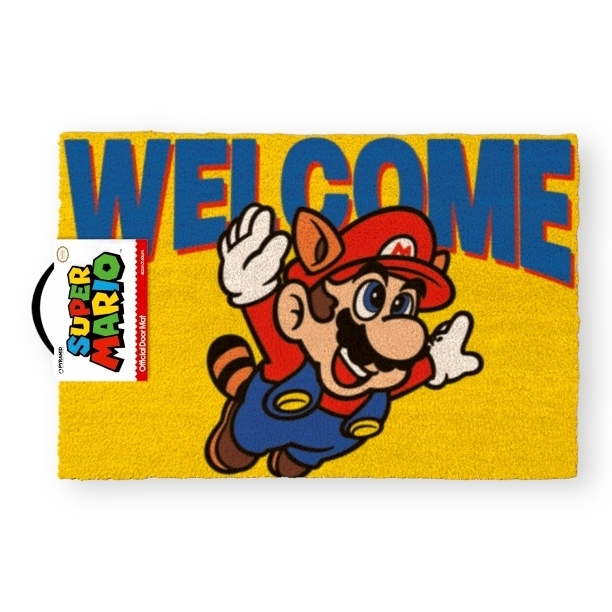 <任天堂>瑪利奧門口大地毯
