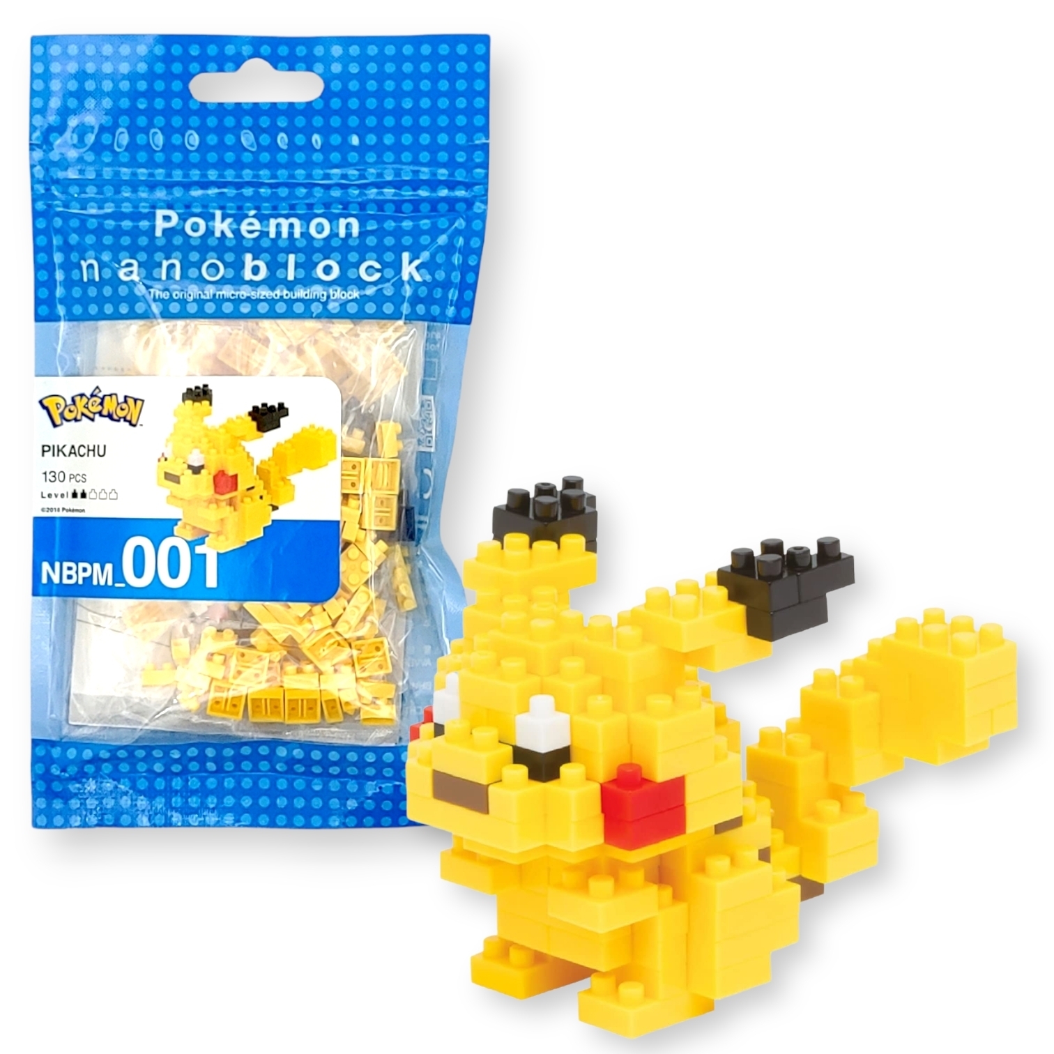  <寵物小精靈Pokemon>比卡超粒粒積木公仔