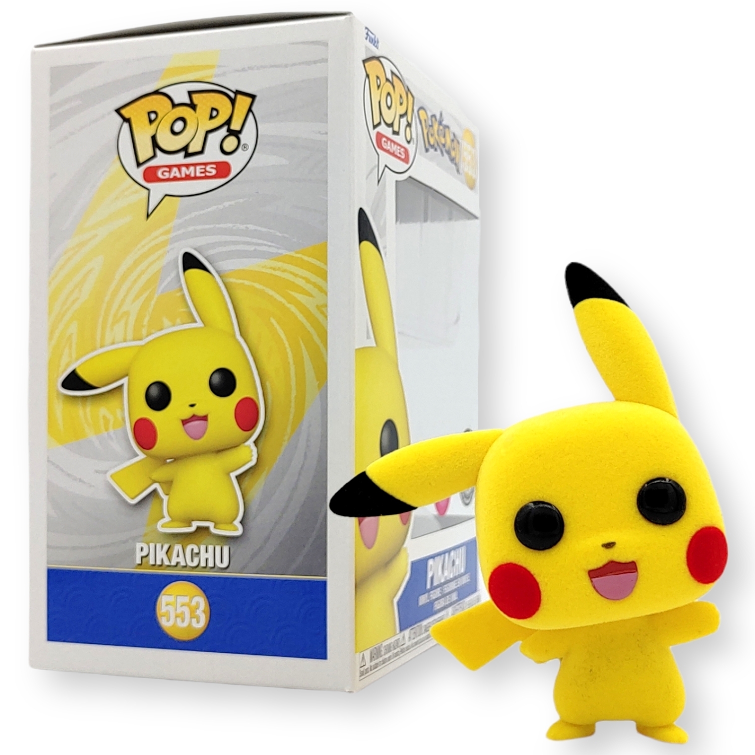 FUNKO POP <寵物小精靈>比卡超(絨毛版)-No.553