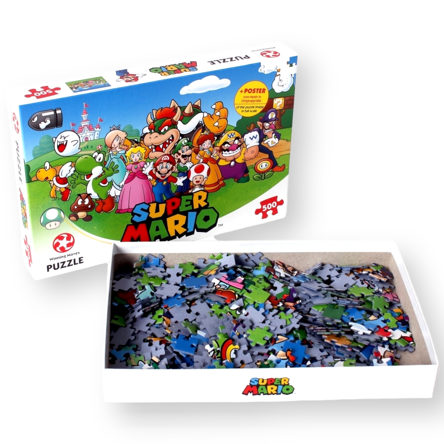 <任天堂>瑪利奧500塊拼圖