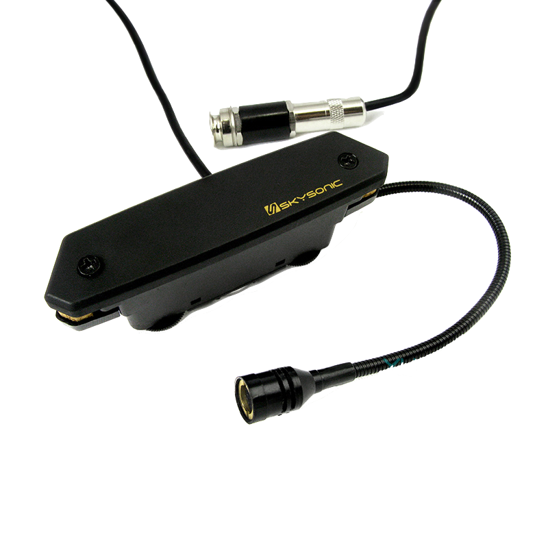 Skysonic - T902 木吉他拾音器 雙系統拾音器 可收敲板 pickup