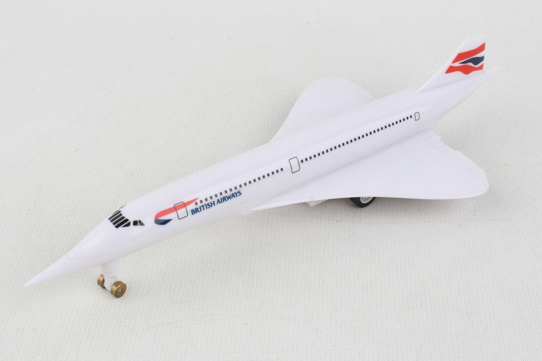 英國航空 協和號迴力玩具飛機