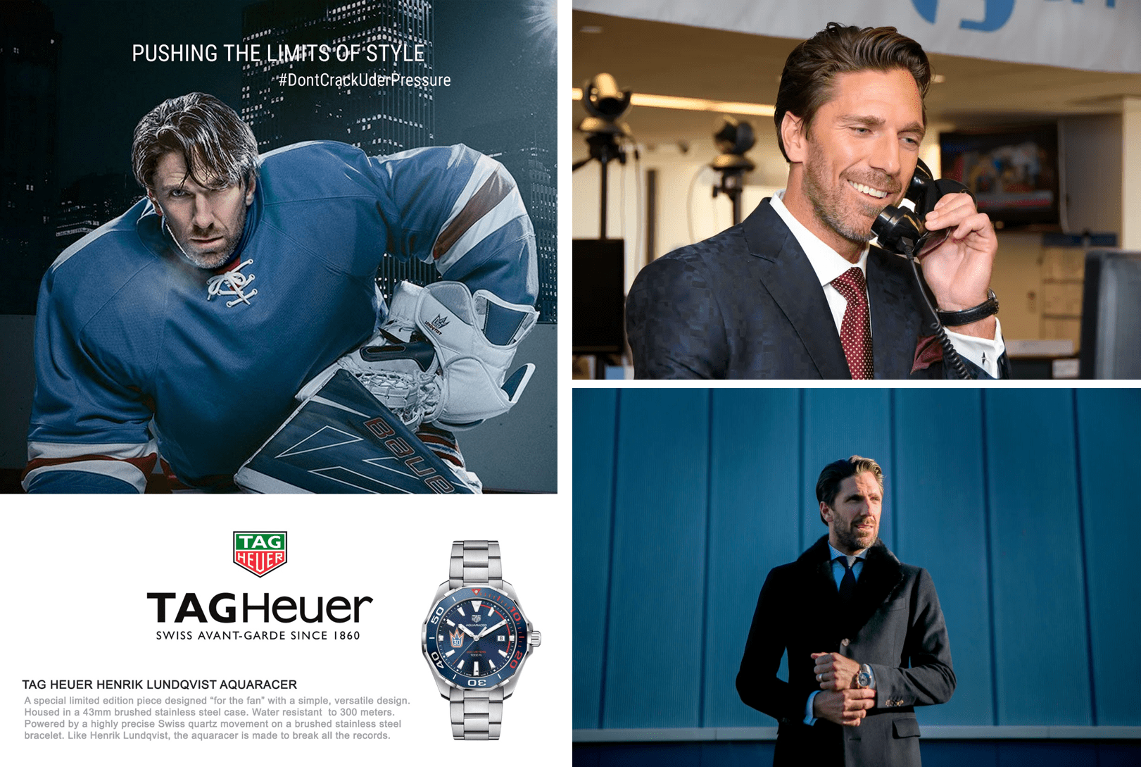 Henik與多個精品品牌合作，展現其穿搭魅力。