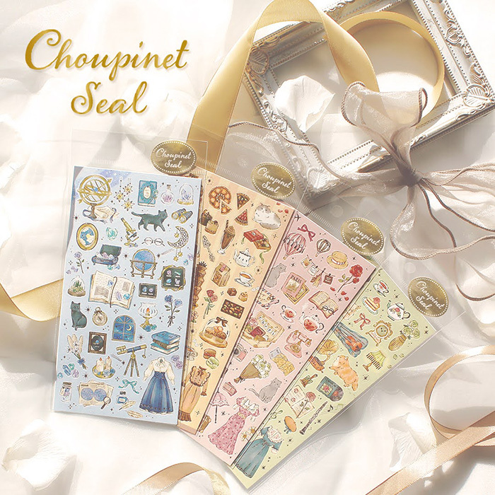 Mind Wave Sticker－Choupinet Series (Japanese Stationery Brand)