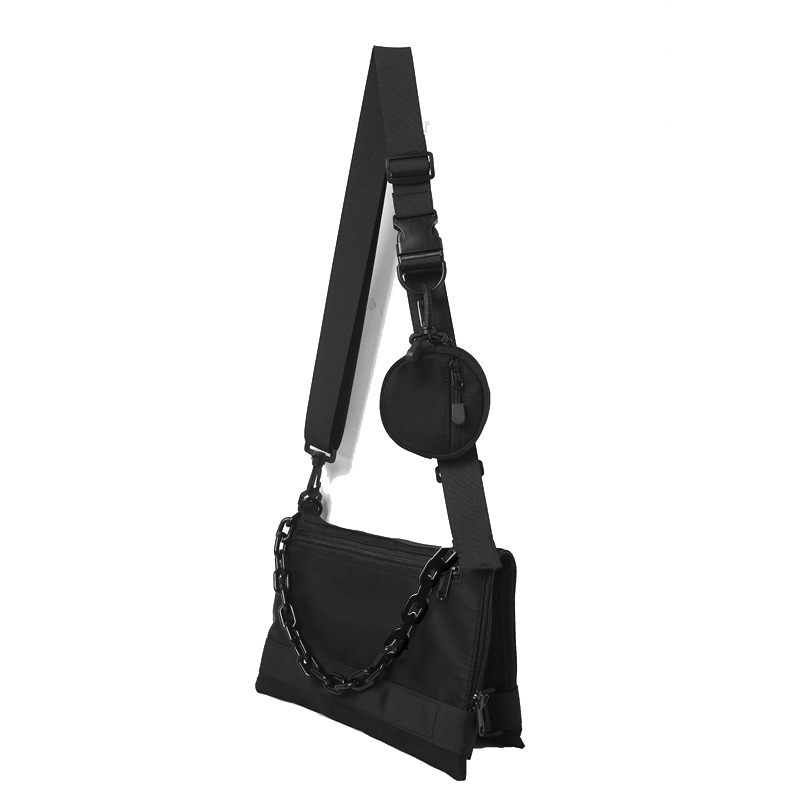 【BGGS003】變形金剛可大可小鎖鏈拆卸機能設計扁包