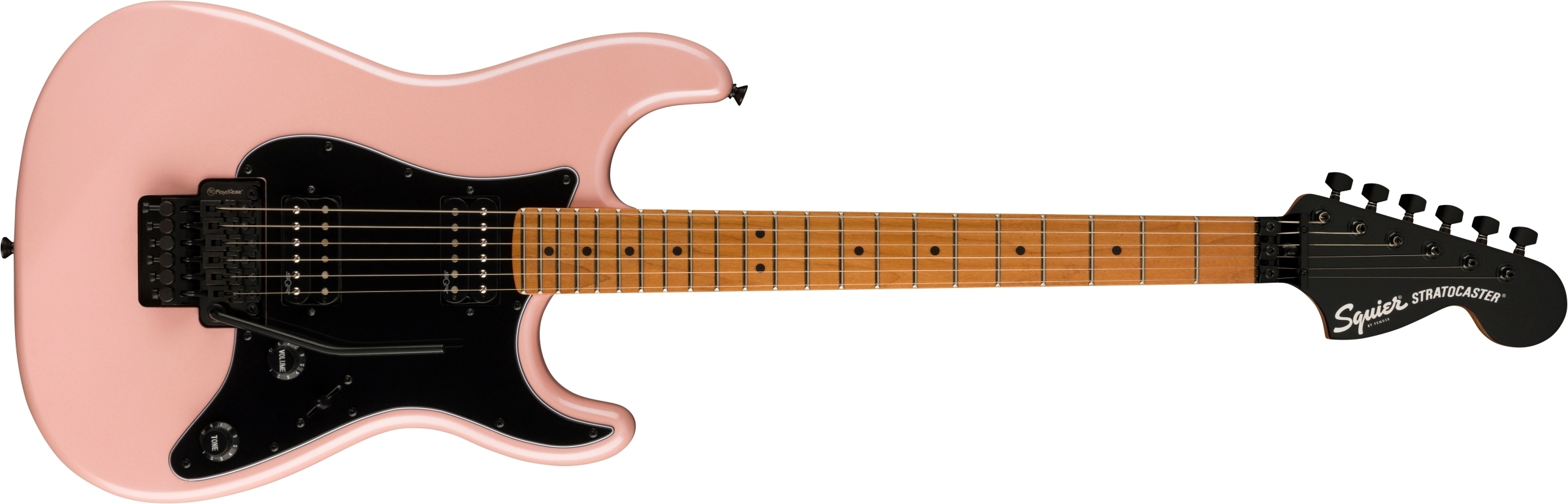 Squier Contemporary Strat HH FR 電吉他 - Shell Pink Pearl