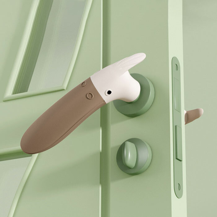 長嘴鳥門把保護套