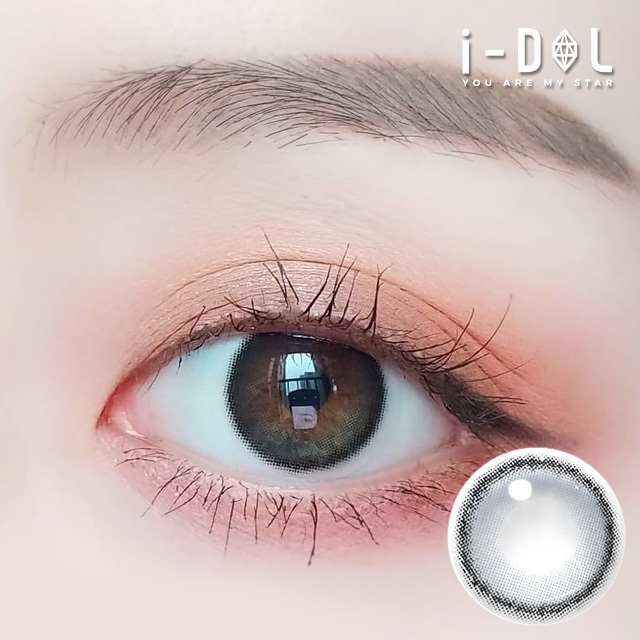 [月拋] I-DOL ROZE AIRY 月拋彩妝隱形眼鏡｜每盒1片 (BLUE BLACK)