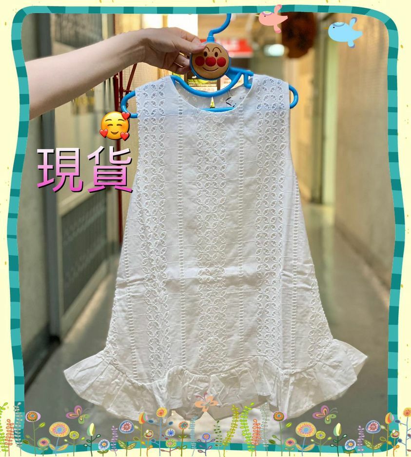 (現貨) LBK-2594 白色連身裙🌸