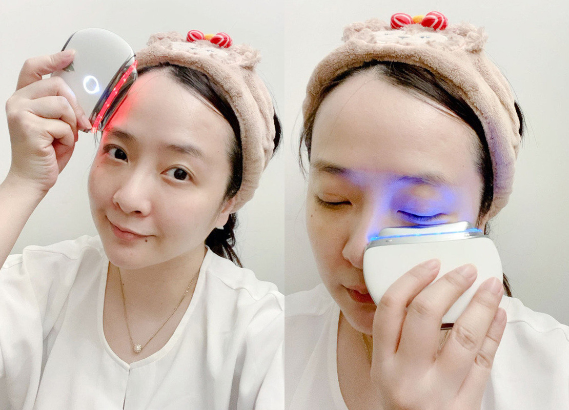 緊緻美顏V臉溫感震動按摩儀