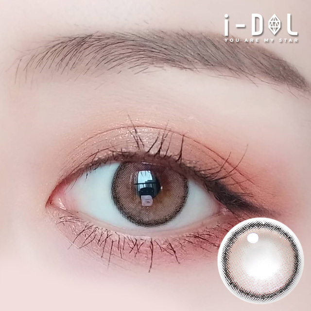 [月拋] I-DOL ROZE AIRY 月拋彩妝隱形眼鏡｜每盒1片 (BABY BROWN)