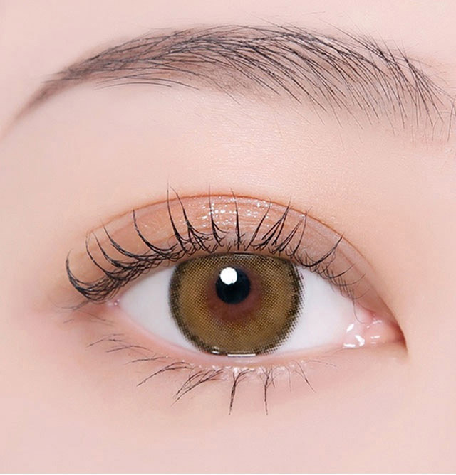 [月拋] I-DOL ROZE AIRY 月拋彩妝隱形眼鏡｜每盒1片 (OLIVE GREEN)