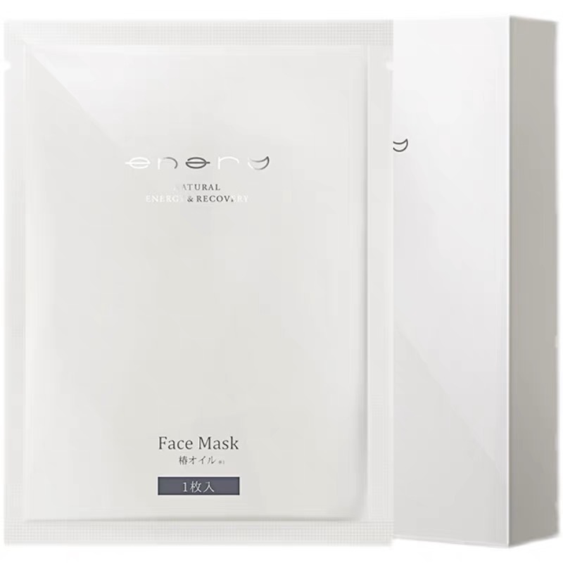 ENARY Moist Rich Face Mask 甲殼素面膜 椿油保濕修護 25ml 5片入