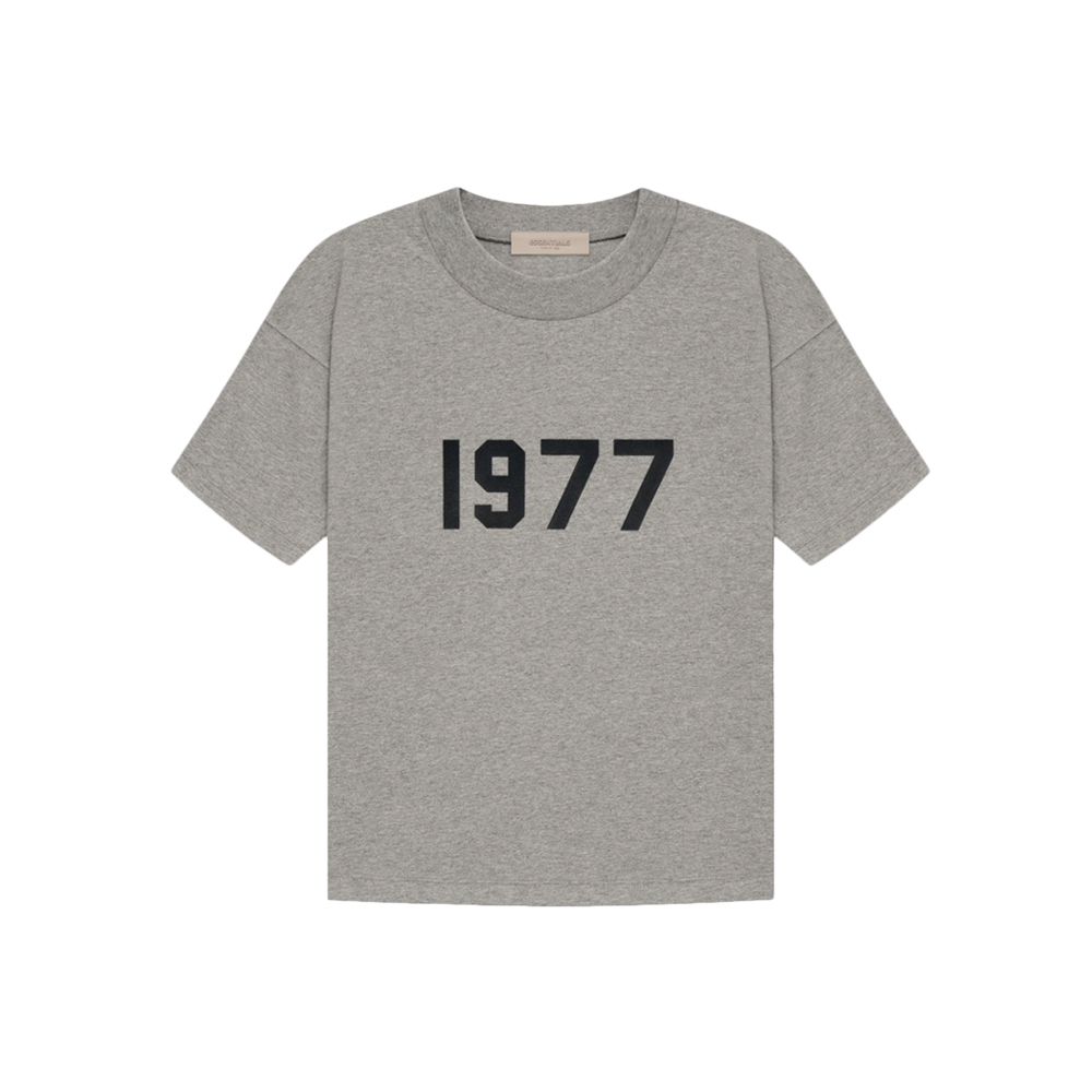 Fear of God Essentials 1977 T-shirt Dark Oatmeal 深灰 燕麥灰 短袖
