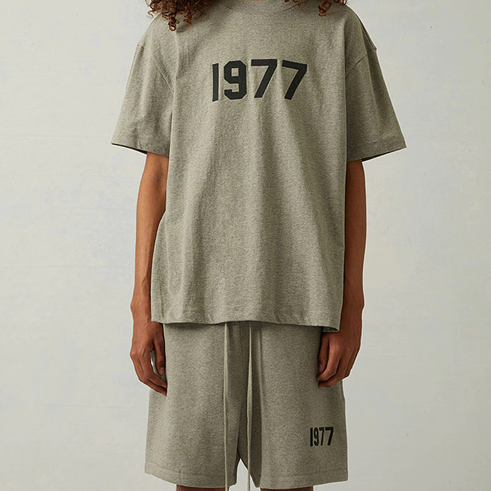 Fear of God Essentials 1977 Shorts Dark Oatmeal 深灰 燕麥灰 短褲