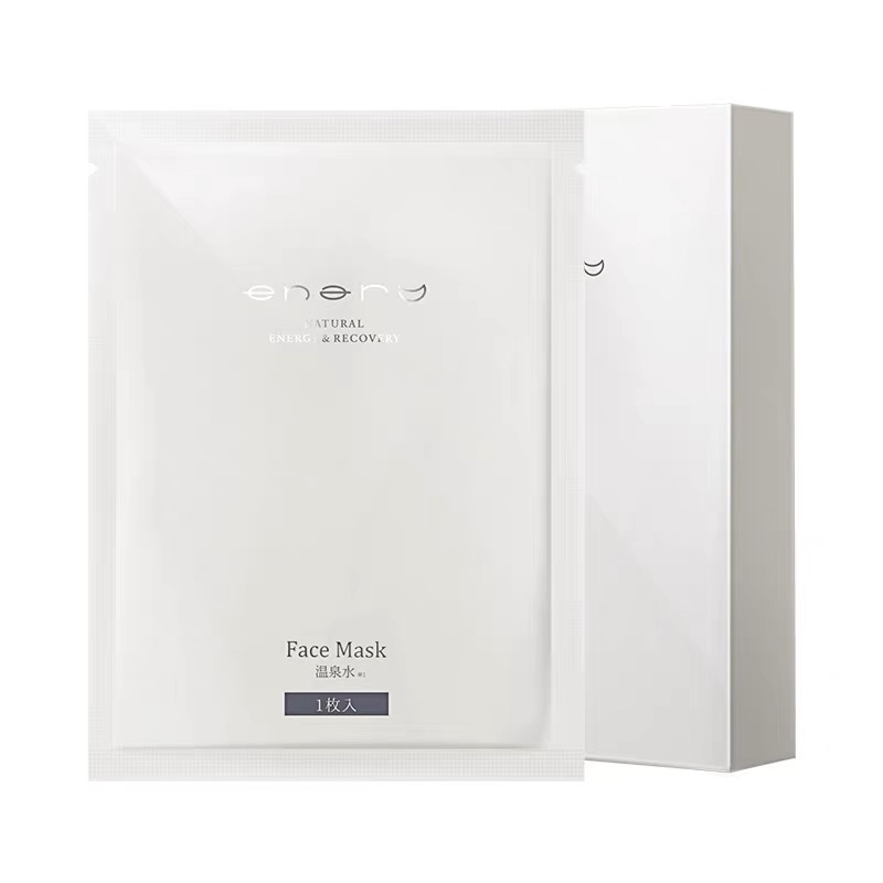 ENARY Moist Rich Face Mask 甲殼素面膜 溫泉水保濕調理 25ml 5片入