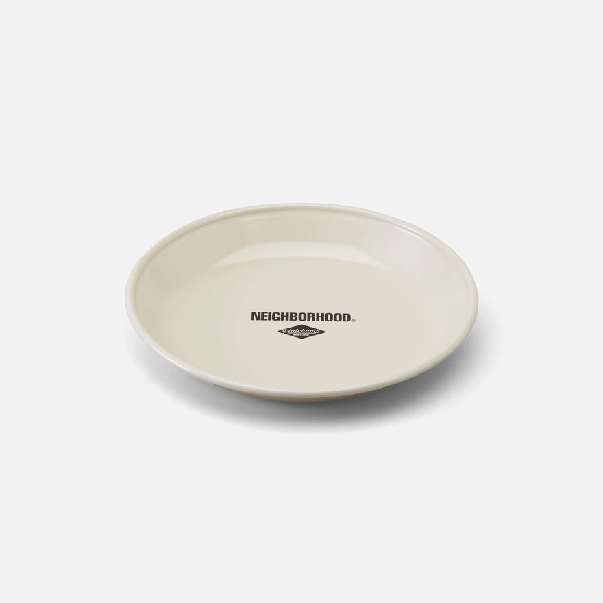 -(C017)-NEIGHBORHOOD PLATECHAMP PC.C23/EN-PLATE 搪瓷塗層 鐵盤 23CM-221ROPVN-AC02
